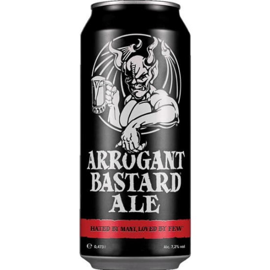 Imagem de Cerveja dos EUA Arrogant Bastard Ale STONE lata 47,3cl