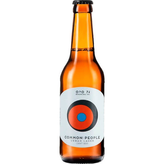 Imagem de Cerveja Mini Lager OPO74 garrafa 25cl