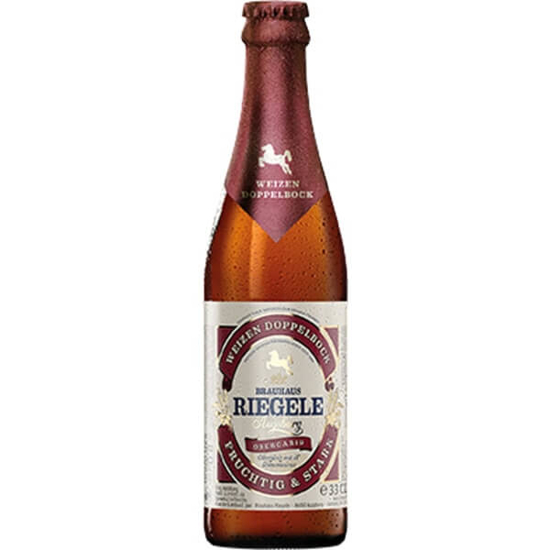 Imagem de Cerveja da Alemanha Augustus Weizendoppelbock RIEGELE garrafa 33cl