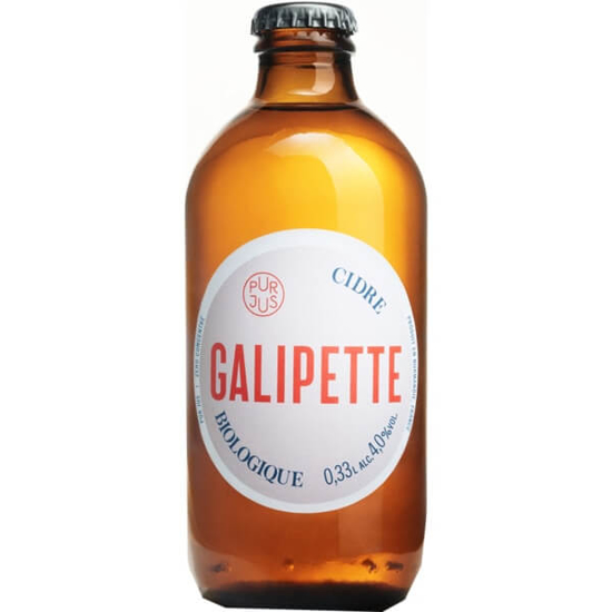 Imagem de Sidra Biológica GALIPETTE garrafa 33cl