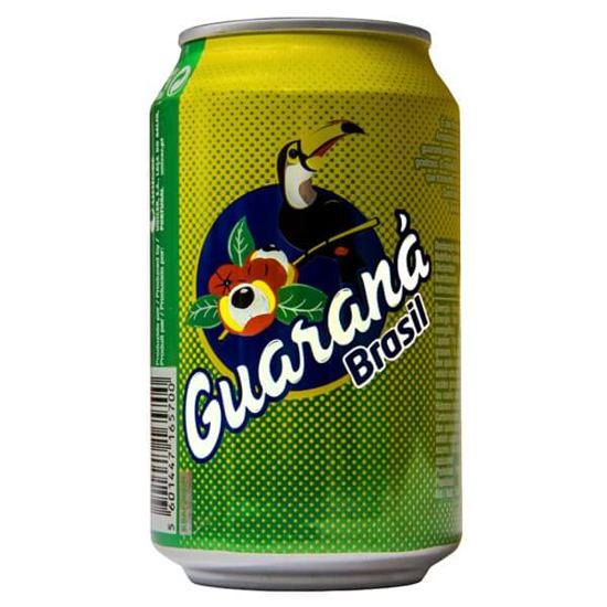 Imagem de Refrigerante com Gás GUARANÁ BRASIL lata 33cl