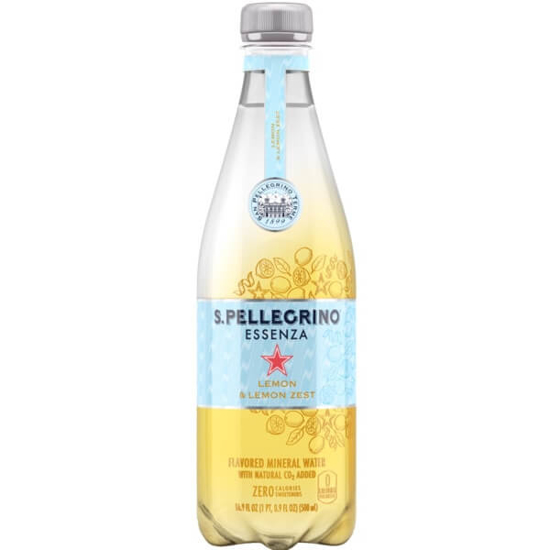 Imagem de Água com Sabor a Limão SAN PELLEGRINO garrafa 50cl