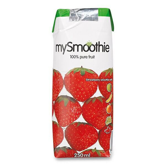 Imagem de 100% Sumo de Morango MY SMOOTHIE emb.25cl