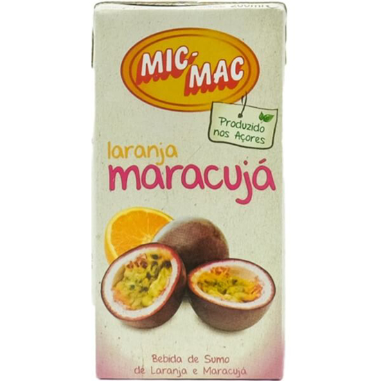 Imagem de Sumo de Laranja e Maracujá MIC-MAC emb.20cl