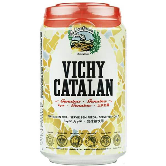 Imagem de Água com Gás Genuina VICHY CATALAN lata 33cl