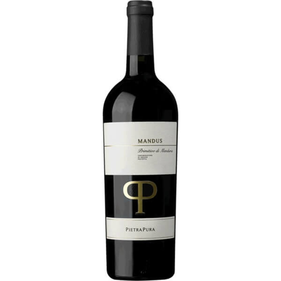 Imagem de Vinho Tinto de Itália Mandus Primitivo PIETRA PURA garrafa 75cl