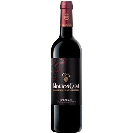 Imagem de Vinho Tinto de França Bordeaux MOUTON CADET garrafa 75cl