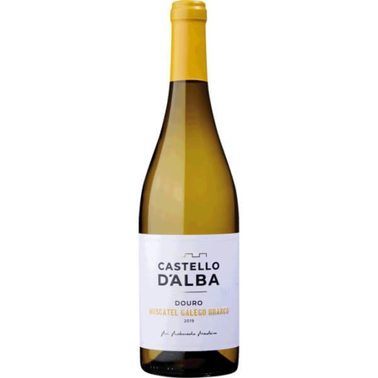 Imagem de Vinho Branco do Douro Moscatel Galego CASTELLO D'ALBA garrafa 75cl