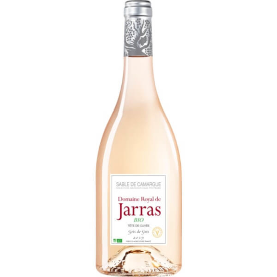 Imagem de Vinho Rosé de França Tête de Cuvée Biológico DOMAINE ROYAL DE JARRAS garrafa 75cl