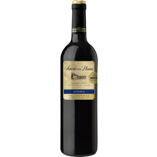 Imagem de Vinho Tinto de Espanha Valdepeñas Reserva SEÑORIO DE LOS LLANOS garrafa 75cl