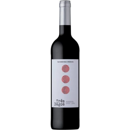 Imagem de Vinho Tinto do Douro Reserva TRÊS BAGOS garrafa 75cl