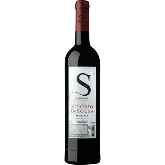 Imagem de Vinho Tinto da Bairrada Merlot SIDÓNIO DE SOUSA garrafa 75cl