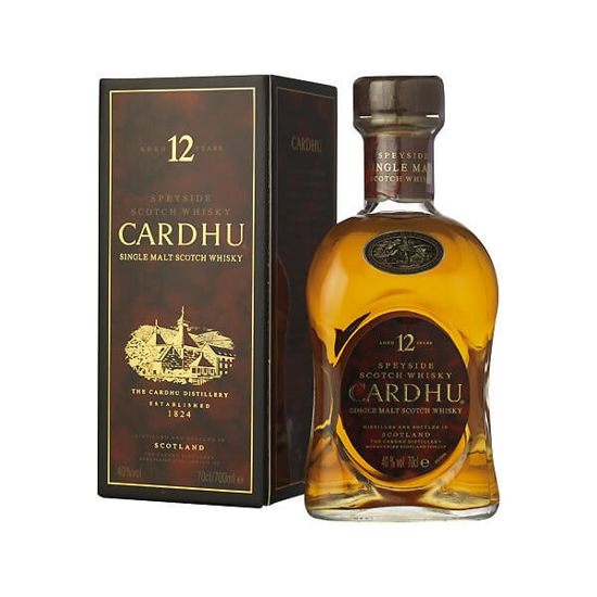 Imagem de Whisky Malte 12 Anos CARDHU garrafa 70cl