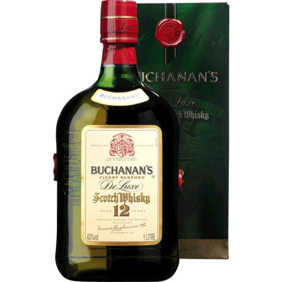 Imagem de Whisky 12 Anos BUCHANAN'S garrafa 1L