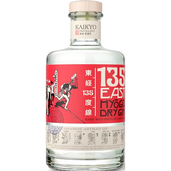 Imagem de Gin Japão 135 garrafa 70cl