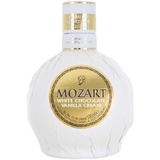 Imagem de Licor de Chocolate Branco MOZART garrafa 50cl