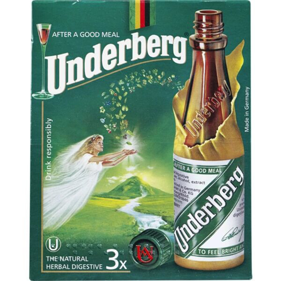 Imagem de Licor UNDERBERG Pack 3 garrafa 2cl