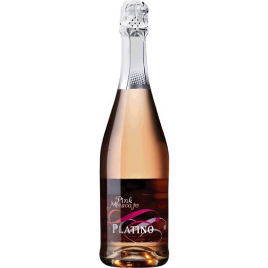 Imagem de Espumante Moscatel Rosé Doce PLATINO garrafa 75cl