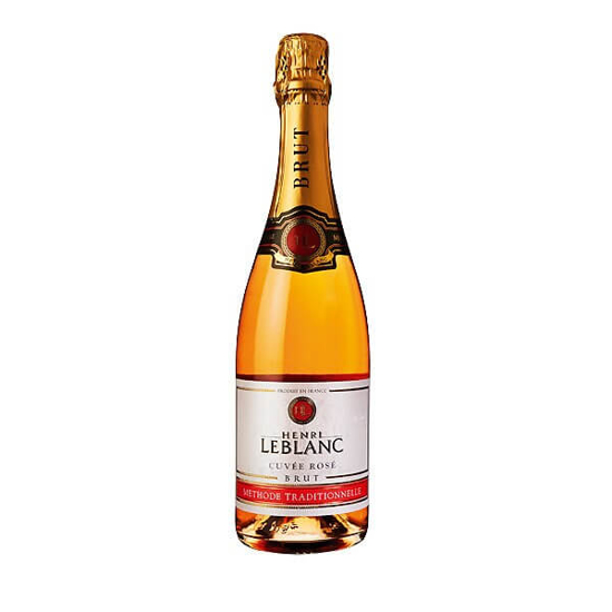 Imagem de Espumante Bruto de França Rosé HENRI LEBLANC garrafa 75cl