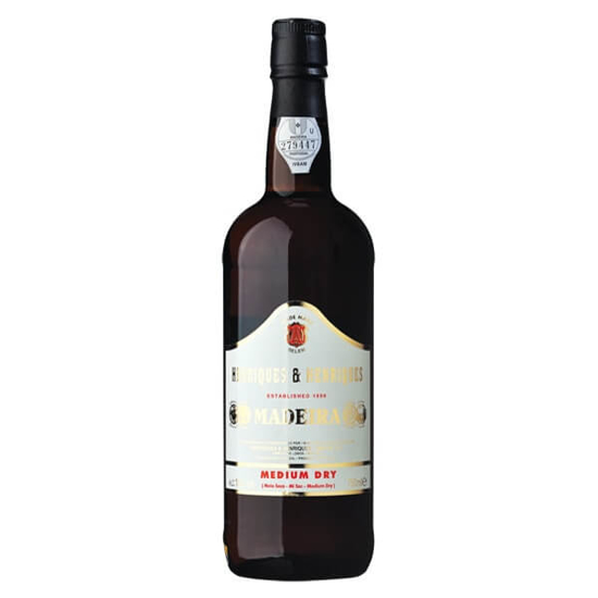 Imagem de Vinho da Madeira 3 Anos Seco HENRIQUES & HENRIQUES garrafa 75cl