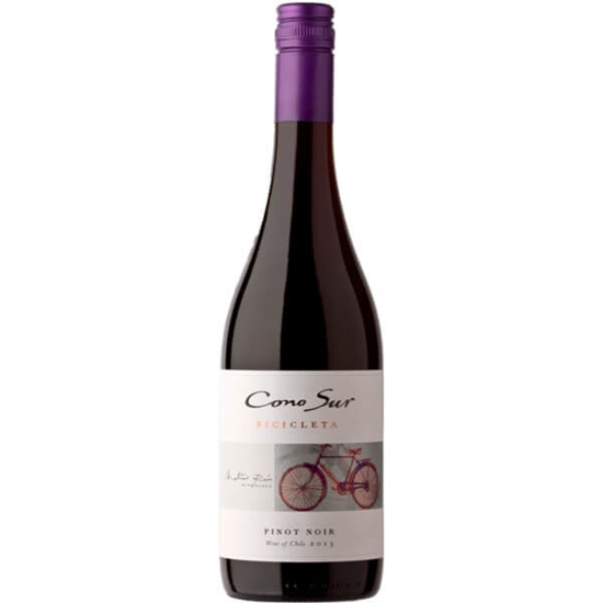 Imagem de Vinho Tinto do Chile Pinot Noir Bicicleta CONO SUR garrafa 75cl