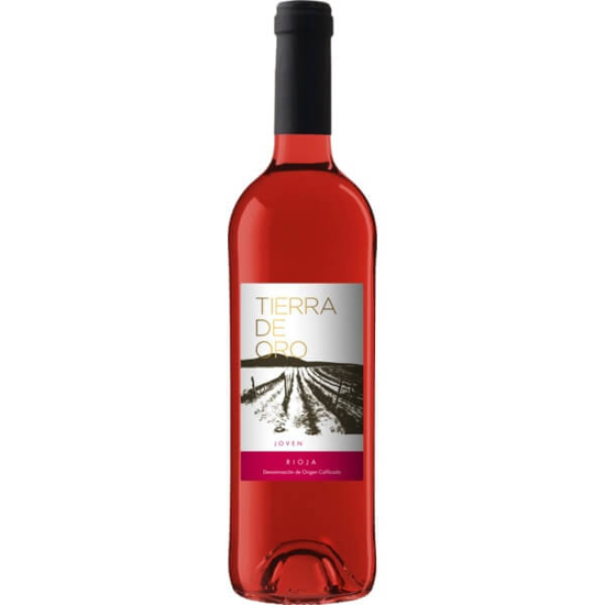 Imagem de Vinho Rosé de Espanha Rioja TIERRA DE ORO garrafa 75cl