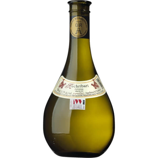 Imagem de Vinho Branco da Grécia Retsina KECHRIBARI garrafa 50cl