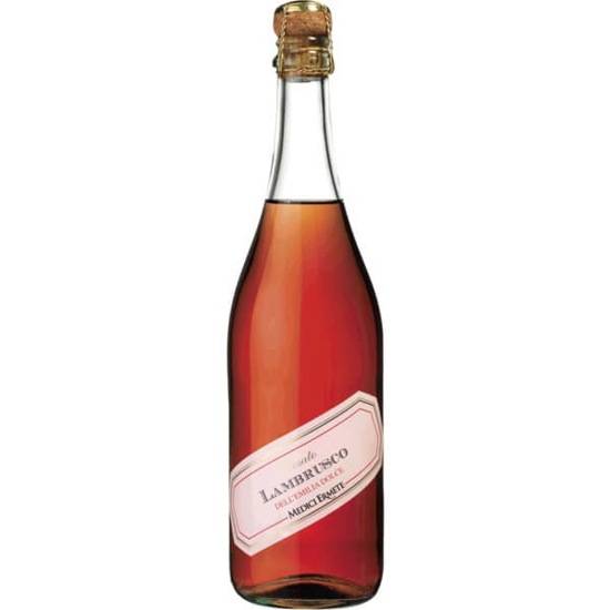 Imagem de Vinho Rosé de Itália Lambrusco Doce MEDICI garrafa 75cl