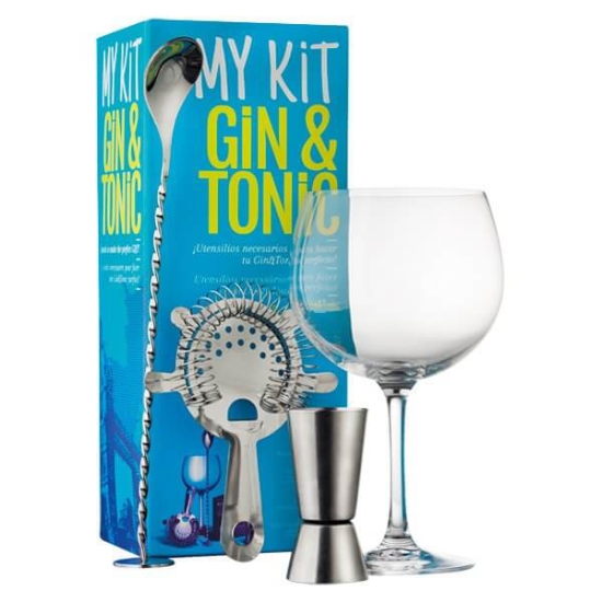 Imagem de Kit Acessórios Gin & Tonic MY KIT embalagem