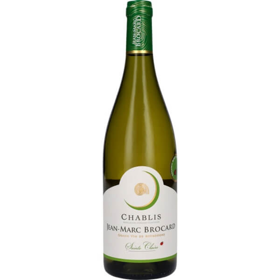 Imagem de Vinho Branco de França Chablis Biológico JEAN-MARC BROCARD garrafa 75cl