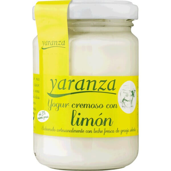 Imagem de Iogurte Cremoso de Limão YARANZA frasco 140g