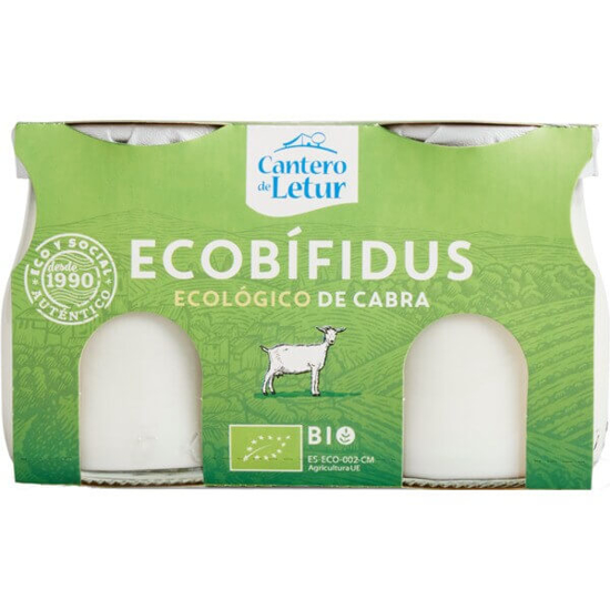 Imagem de Iogurte Natural de Cabra Biológico EL CANTERO DE LETUR Pack 2 emb.125g