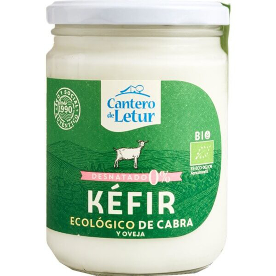 Imagem de Kéfir de Cabra Magro com Leite Biológico EL CANTERO DE LETUR frasco 420g