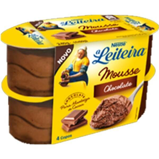 Imagem de Mousse de Chocolate de Leite A LEITEIRA emb.240gr (4 un)