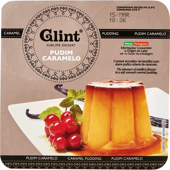 Imagem de Pudim de Caramelo GLINT Pack 4 emb.100g