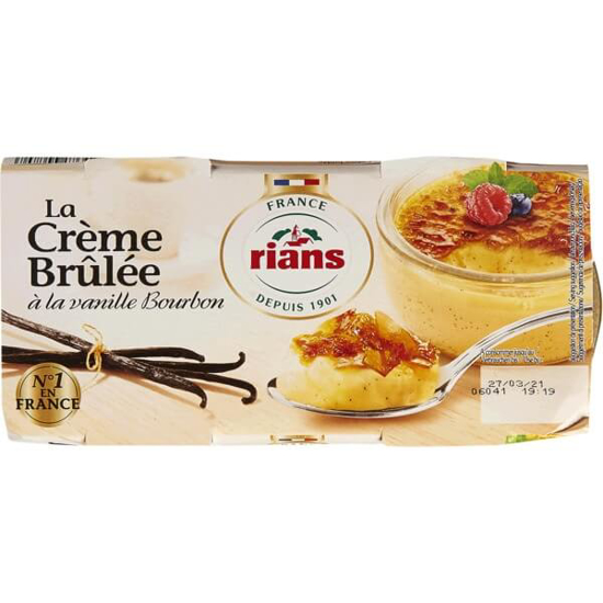 Imagem de Creme Brûlée de Baunilha RIANS Pack 2 emb.100g