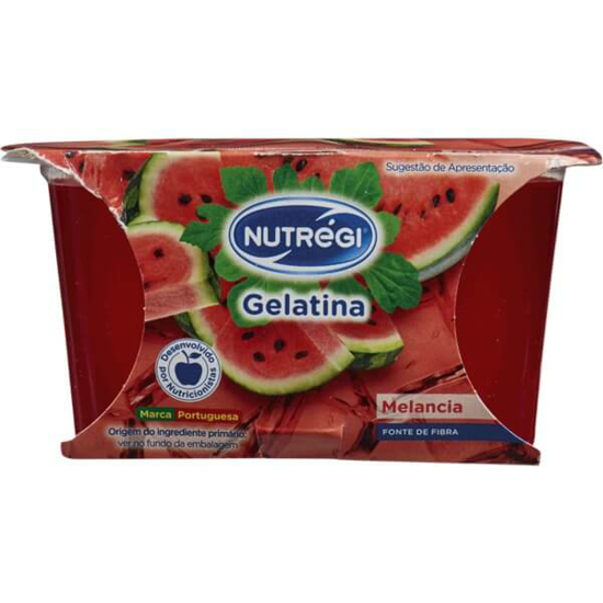 Imagem de Gelatina de Melancia NUTRÉGI Pack 4 emb.400g