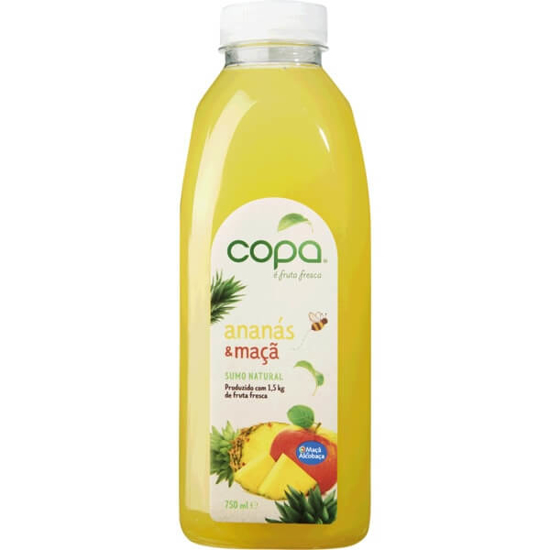 Imagem de Sumo Natural de Ananás e Maçã COPA emb.750ml