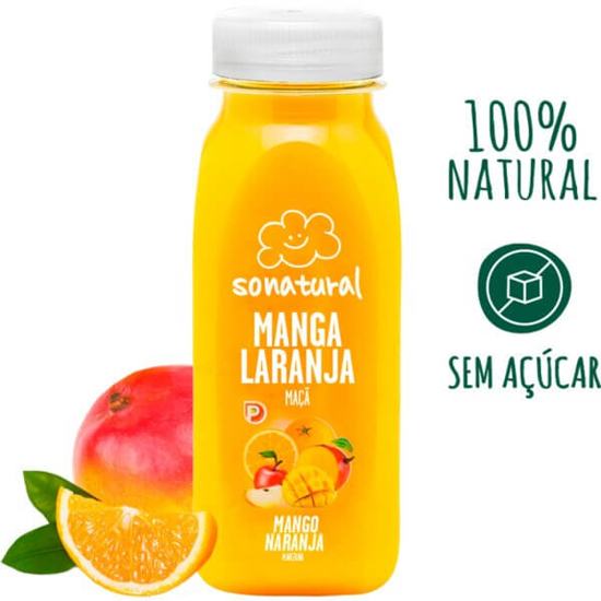 Imagem de Sumo de Manga, Laranja e Maçã SONATURAL emb.250ml