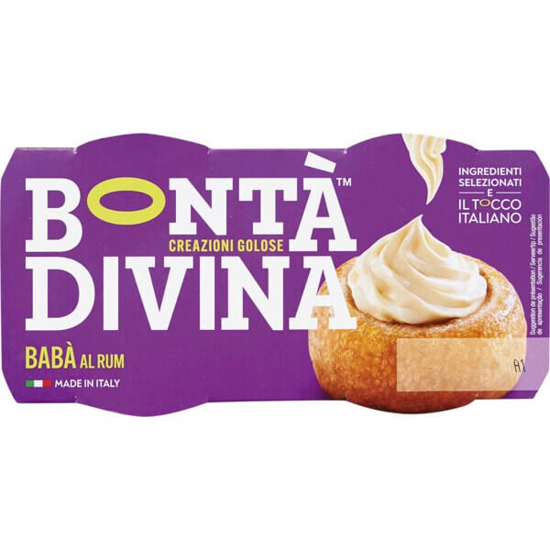 Imagem de Babà al Rum BONTÁ DIVINA Pack 2 emb.240g