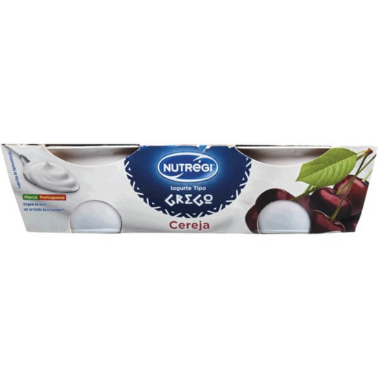 Imagem de Iogurte Grego de Cereja NUTRÉGI Pack 2 emb.115g