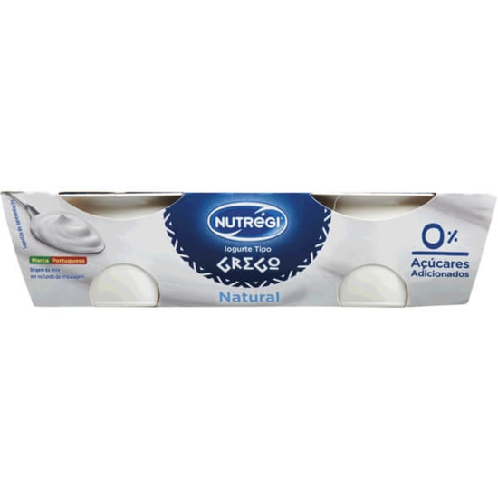 Imagem de Iogurte Grego Natural NUTRÉGI Pack 2 emb.115g