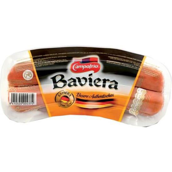 Imagem de Salsichas Baviera CAMPOFRIO emb.260g