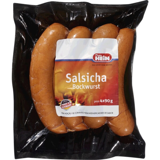 Imagem de Salsichas Bockwurst 4 Unidades HEIN emb.360g