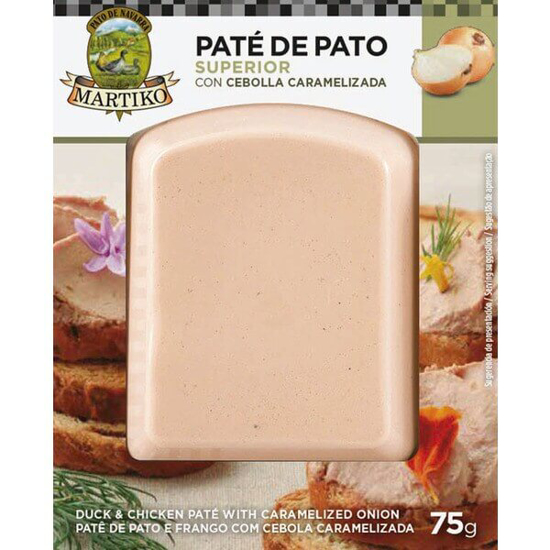 Imagem de Paté de Pato Superior com Cebola Caramelizada MARTIKO emb.75g