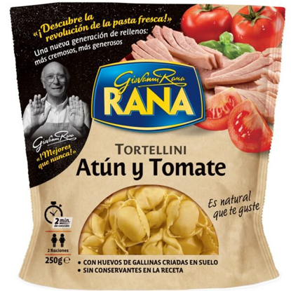 Mostrar detalhes para Tortellini Atum e Tomate RANA emb.250g Imagem de Tortellini Atum e Tomate RANA emb.250g