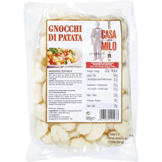 Imagem de Gnocchi de Batata CASA MILO emb.500g