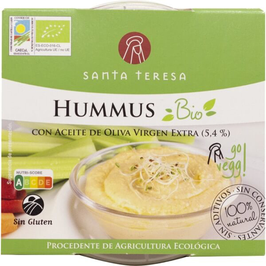 Imagem de Hummus sem Glúten Biológico SANTA TERESA emb.180g