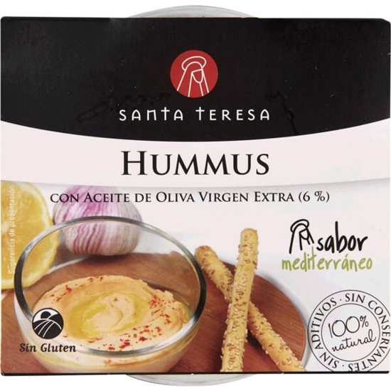 Imagem de Hummus Mediterrâneo sem Glúten SANTA TERESA emb.180g