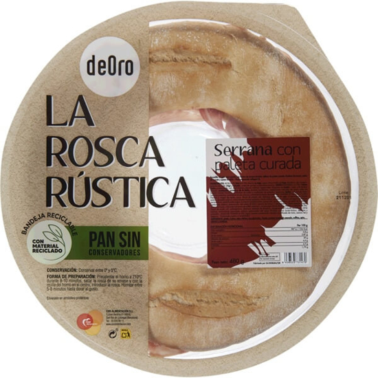 Imagem de Rosca Rústica Serrana DEORO emb.480g